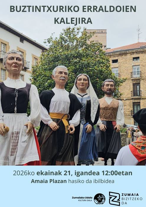Buztintxuriko erraldoien kalejira