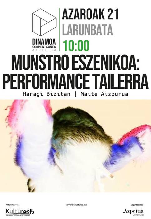 Performance tailerra: Haragi Bizitan, 'Munstro eszenikoa'