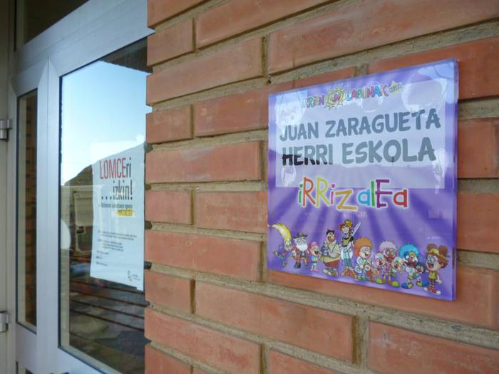 Irrizale izendapena eman diote Zaragueta Herri Eskolari