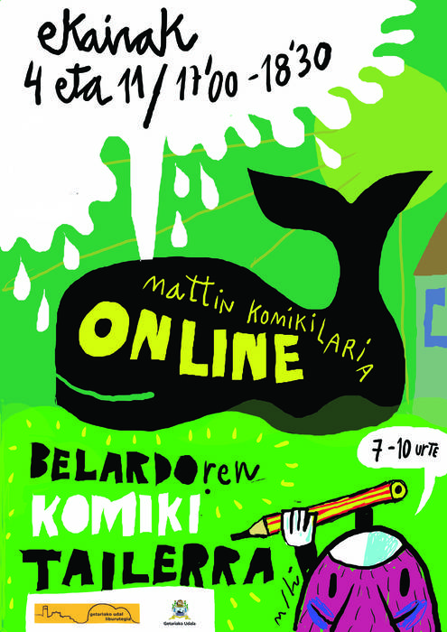 Online komiki tailerra izango da umeentzat