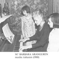Maria Barbara Aranguren omenduko dute musika eskolaren jaialdian