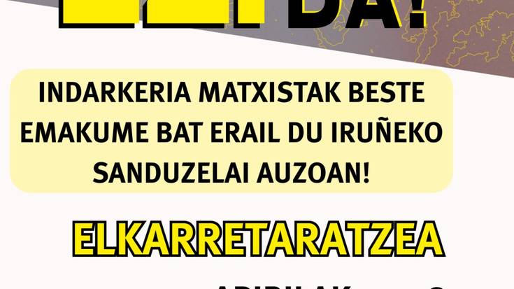 Elkarretaratzea: 'Eraso matxistarik ez! Aski da'