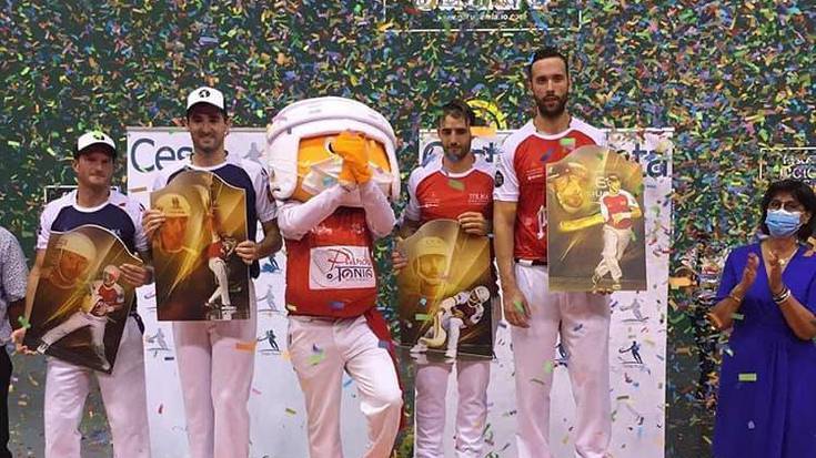 Grand Slama irabazi dute Olharanek eta Lopezek