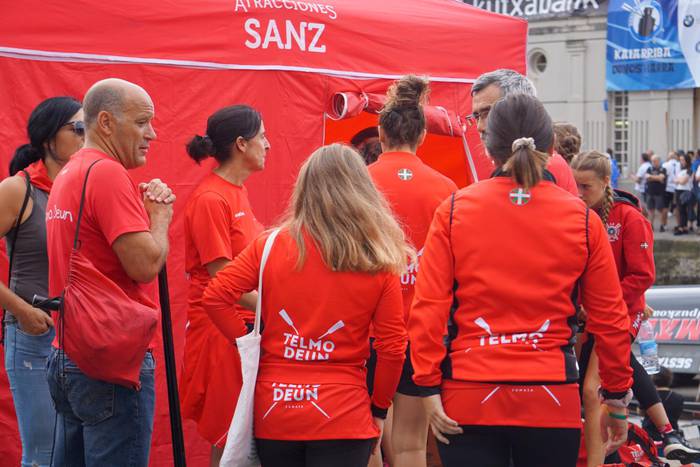 Zozkatu dituzte Kontxako Banderako lehen estropadako kaleak