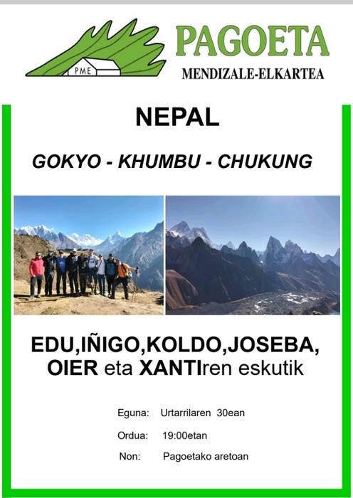 Emanaldia: Nepal (Gokyo - Khumbu - Chukung)