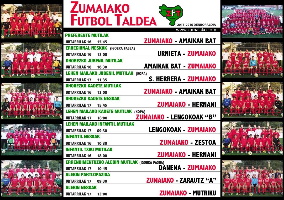 partidoak urtarrilak 16-17