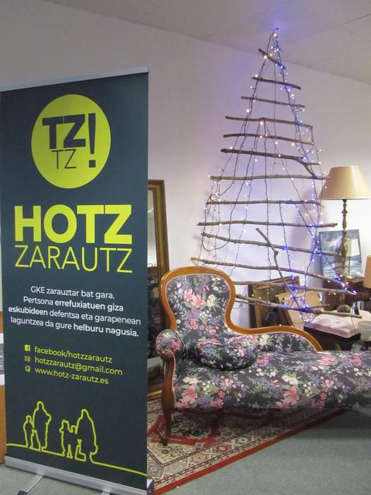 Errefuxiatuei laguntzeko bigarren eskuko azoka irekiko dute Zarautzen abenduaren 15ean