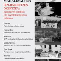 Etxape zentro sozialistaren III. urteurrena: mahai ingurua