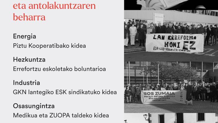 Etxape zentro sozialistaren III. urteurrena: mahai ingurua