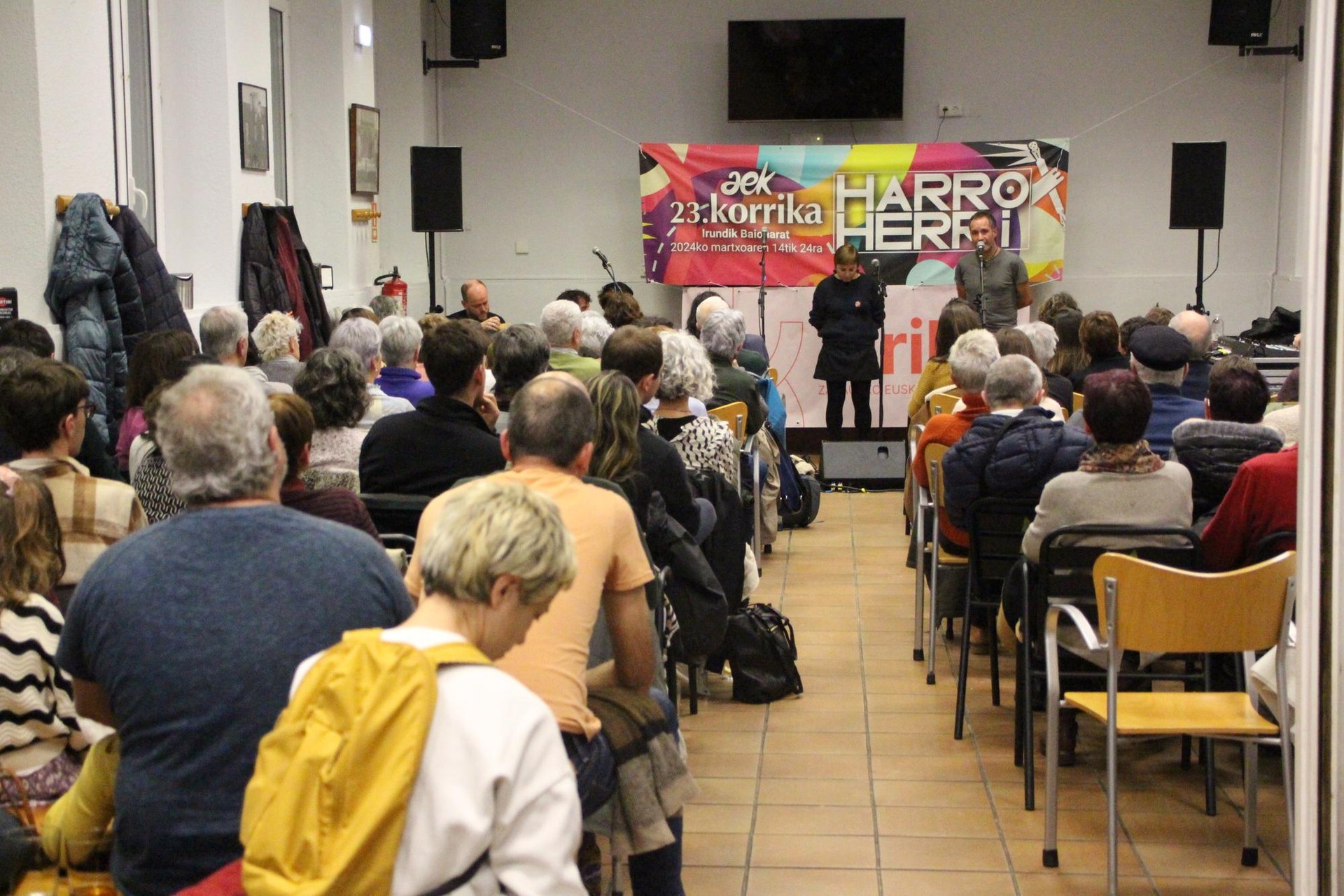 Aurrera darrai Zarauzko Korrika Kulturalaren egitarauak