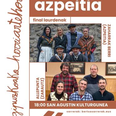 Herriarteko Bertso Txapelketako saioa