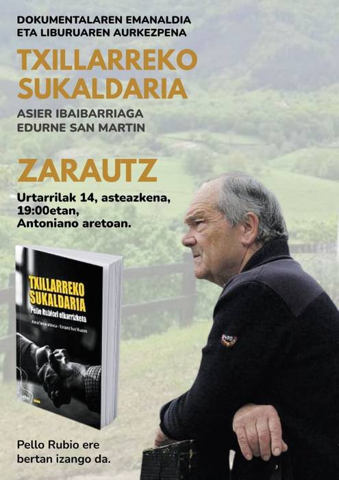 Aurkezpena: 'Txillarreko sukaldaria'