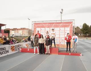 Hirugarren izan da Helene Alberdi distantzia erdiko Espainiako duatloi txapelketan