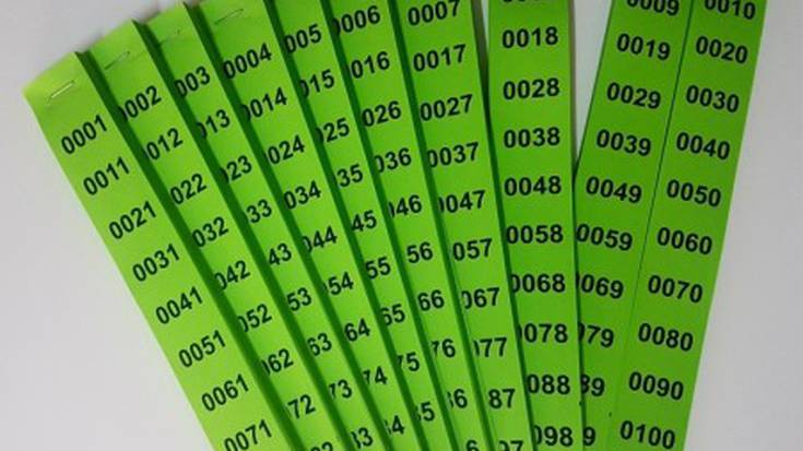 Zarautz Trik jaialdian zozkatutako zenbaki saridunak hauek dira