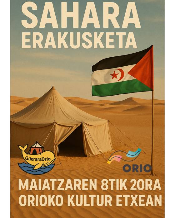 Erakusketa irekiera: Sahara