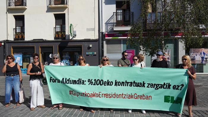 San Juan egoitzako langileek manifestazioa deitu dute hilaren 24rako