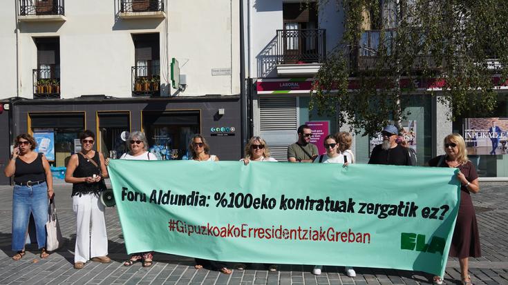 San Juan egoitzako langileek manifestazioa deitu dute hilaren 24rako