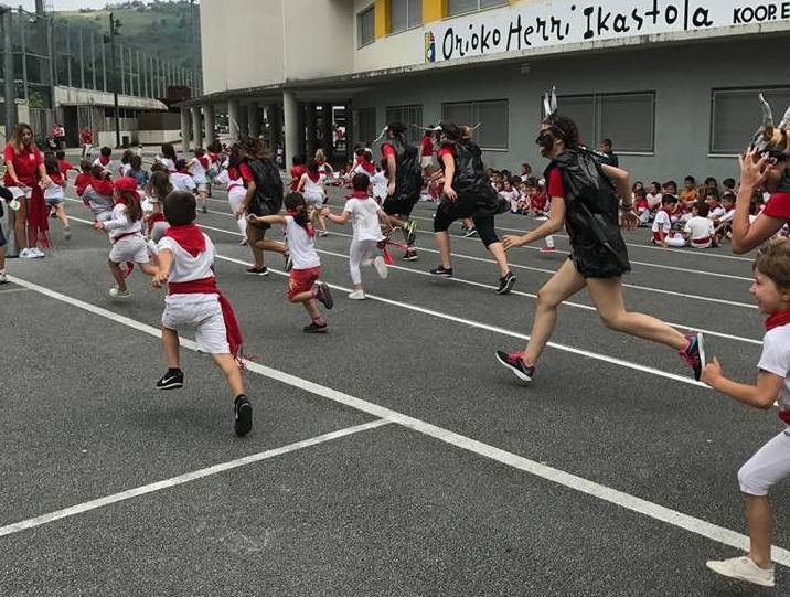 Astelehenean San Fermin Txikia ospatuko dute Aian eta Orion