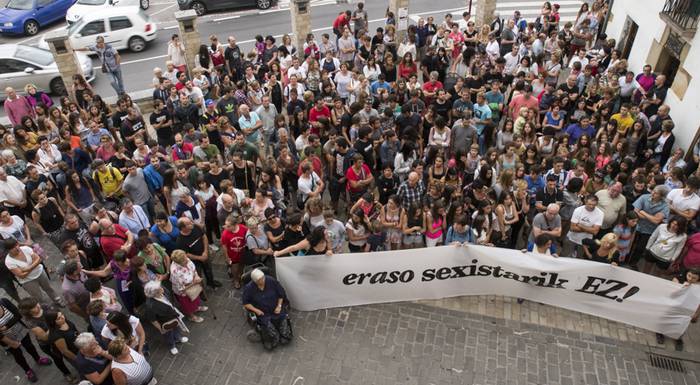 Zumaiarrak eraso sexisten aurka