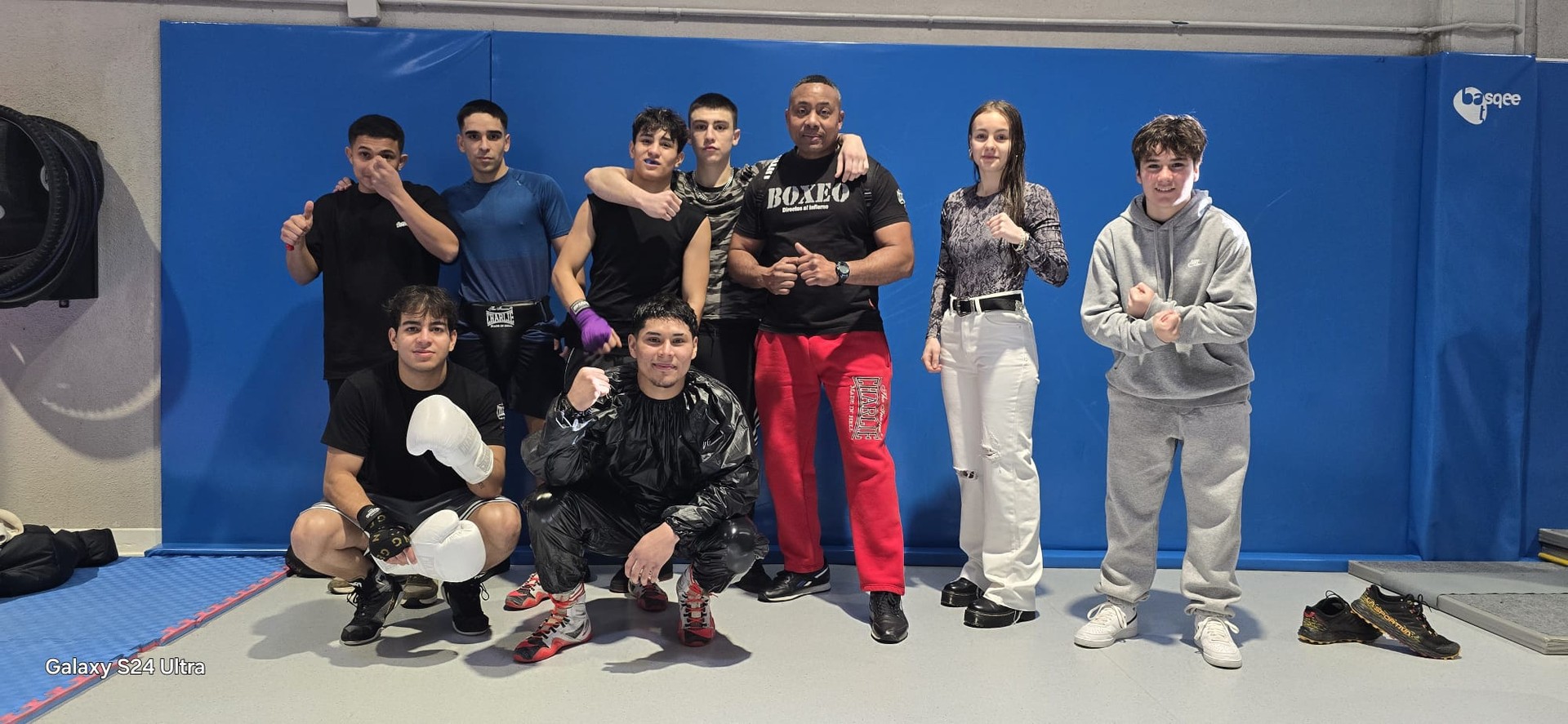 Zumaia Cuban Boxing klubeko boxeolariak, Gasteizko intergymean