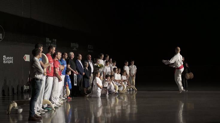 Emaitza gazi-gozoa Gernikako Calzada zesta punta jaialdian