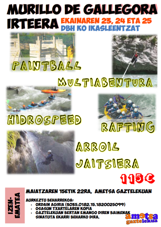 Ikasturteari gaztelekuak amaiera ezin hobea eman n