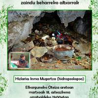 Hitzaldia: 'Ingurune karstikoak, zaindu beharreko altxorrak'