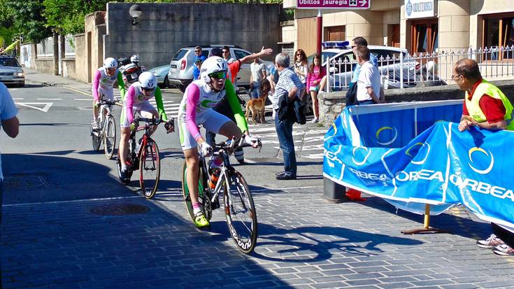 Andoaingo Txirrindulari Eskola eta Donosti Berri A, Gipuzkoako erlojupeko txapelketako irabazleak