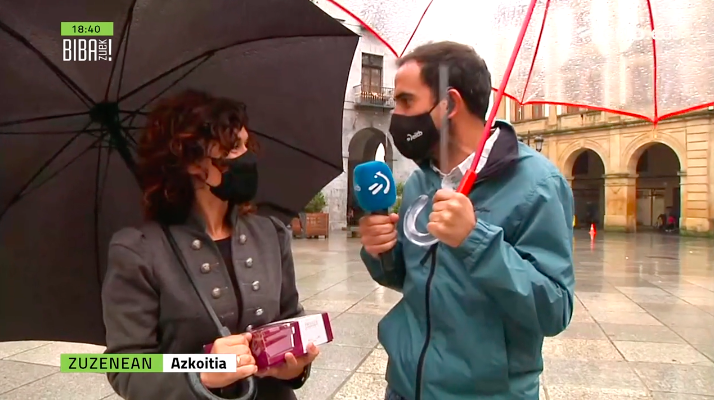 'Biba zuek!' saioa Azkoitian izan da