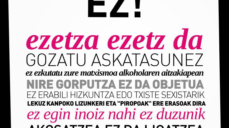 Eraso sexistarik ez!