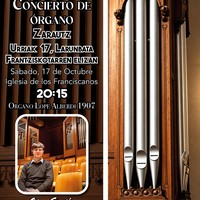 Kontzertua: Oier Gaston organista