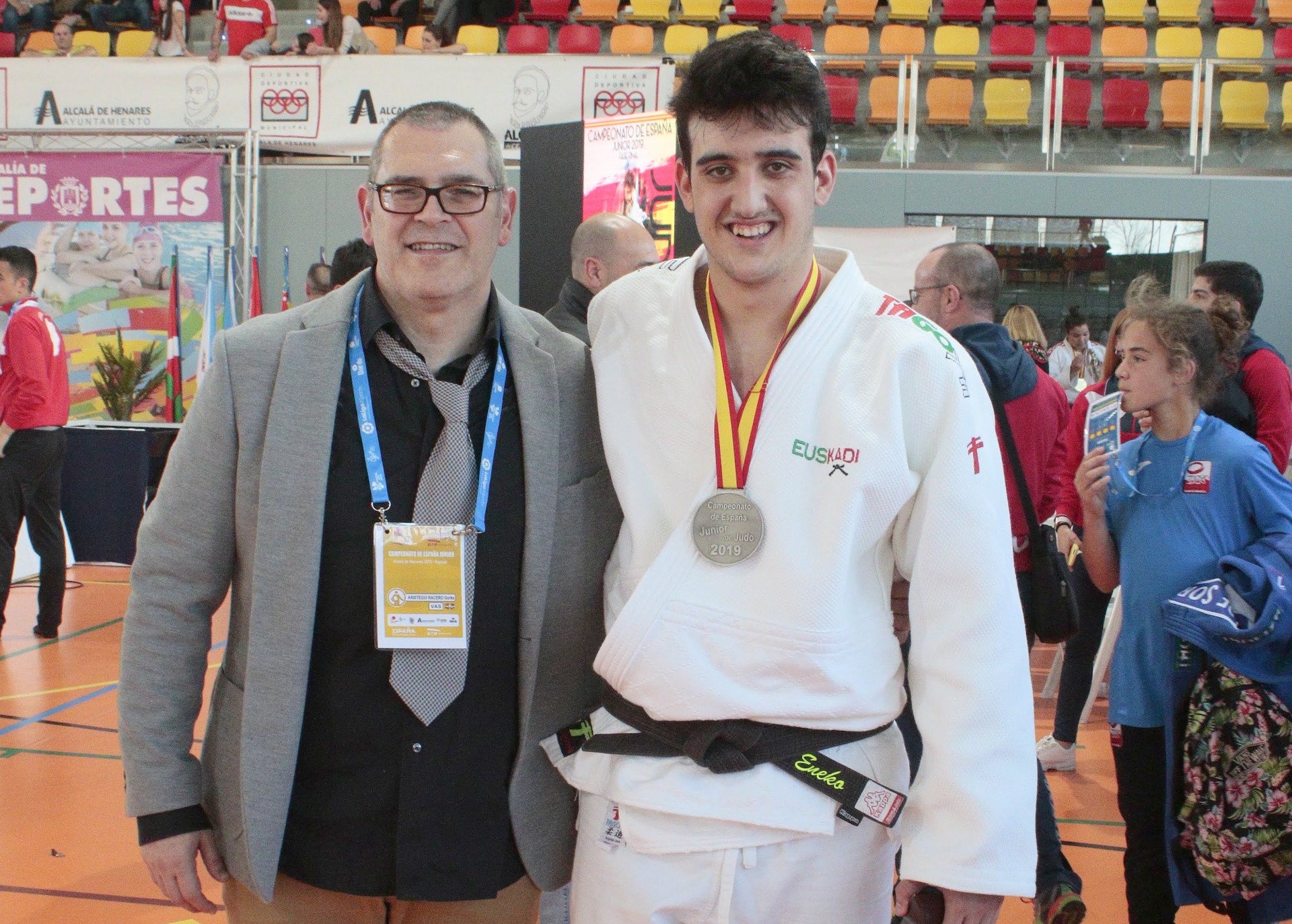 Eneko Eizagirrek zilarrezko domina lortu du Espainiako Judo txapelketan