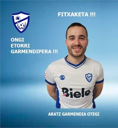 Aratz Garmendia aurrelaria fitxatu du Lagun Onakek