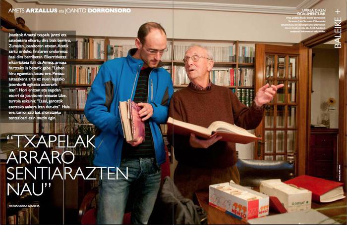 Amets eta Joanito, urtarrileko aldizkarian