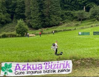 Gaizka Etxanizek irabazi du Etxalarko VII. Ardi Txakur Txapelketa
