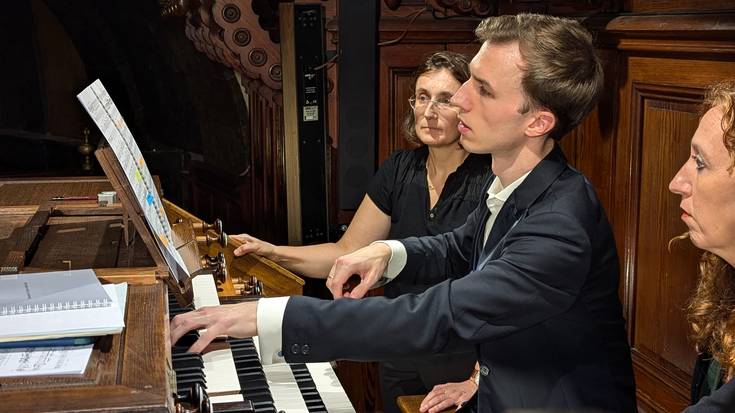 Valentin Lukanek Bach, Wagner eta Liszt eraman ditu basilikara