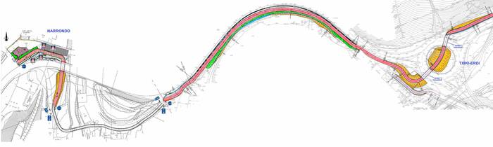 Bidegorriaren planoa