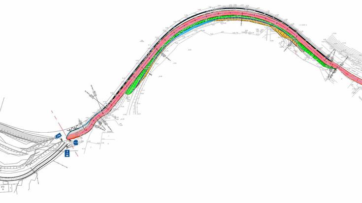 Bidegorriaren planoa