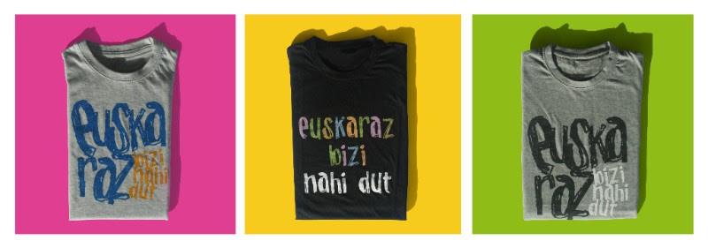 EUSKARAZ BIZI NAHI DUT KAMISETAK IKASTOLAN