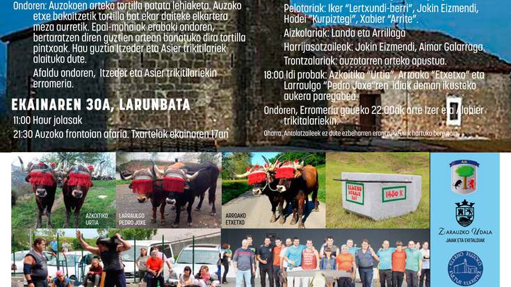 San Pedro jaiak ospatuko dituzte Elkano auzoan