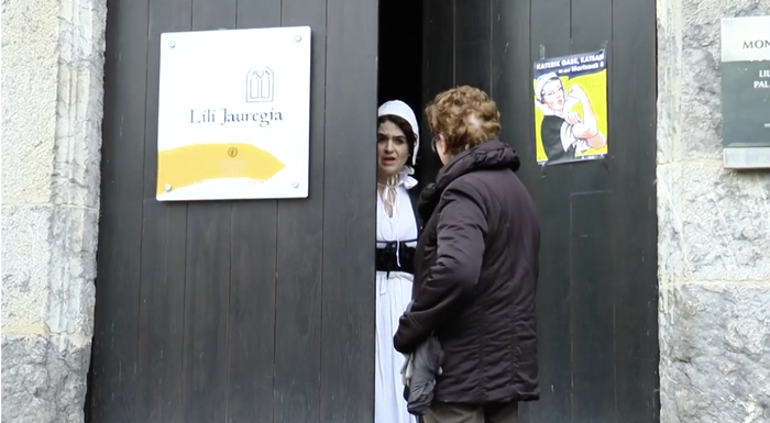 Martxoaren 8aren harira, Zestoako Lili jauregiko Andre Madalen pertsonaiari aitortza egin diote