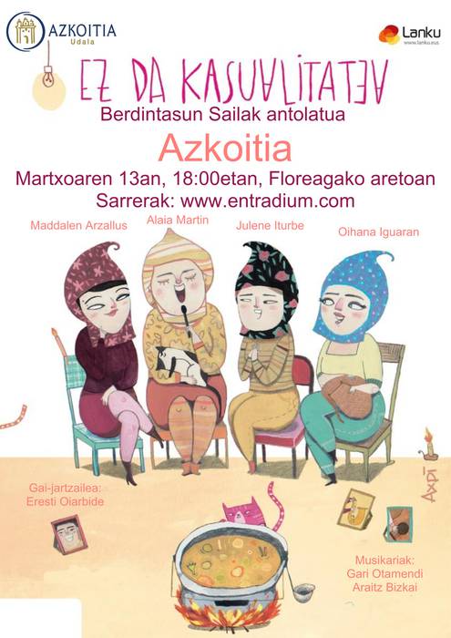 'Ez da kasualitatea' bertso saio musikatua