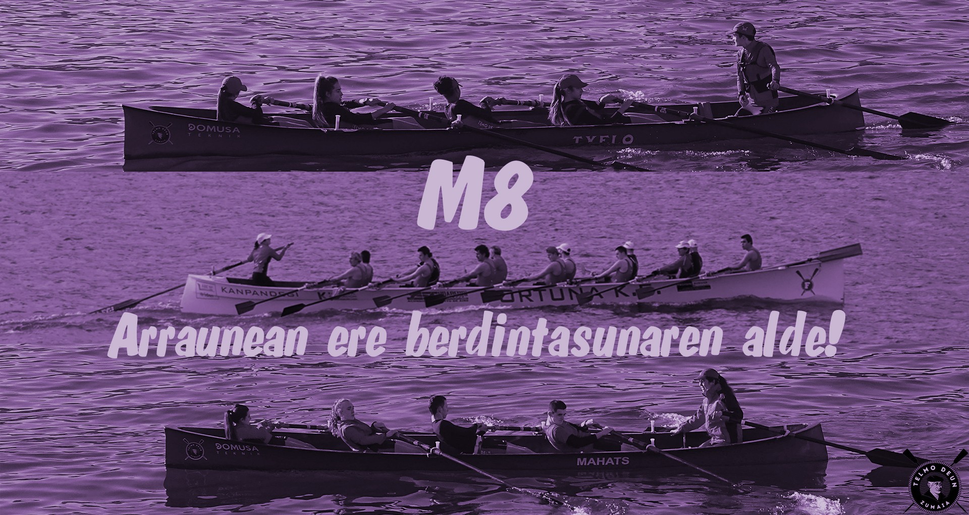 Arraunean ere Berdintasunaren alde!