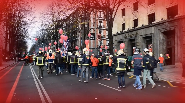 EAEko suhiltzaileek bizikleta martxa egingo dute Eusko Jaurlaritzak ezarri nahi duen legearen aurka