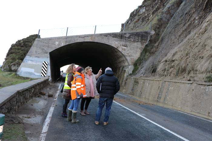 Martxoaren 9ra arte egongo da itxita Getaria eta Zumaia arteko errepidea