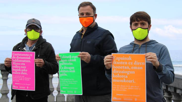 Segurtasun neurriak gogorarazteko kontzientziazio kanpaina jarri dute abian udalak eta Zurekinek