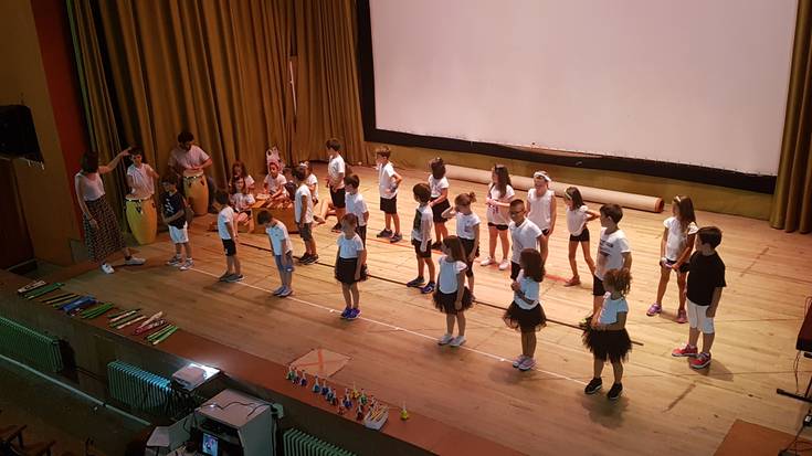 Musik-K udalekuen amaierako jaialdia egin dute