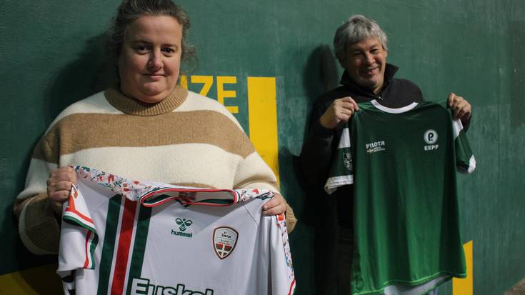 Eduardo Agirre eta Alaitz Badiola: "Oinarria sendotzea nahi dugu"