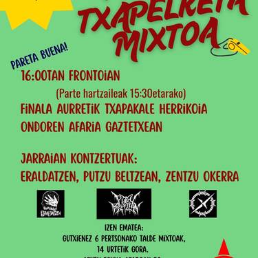 Kirola: Futbito Txapelketa Mistoa