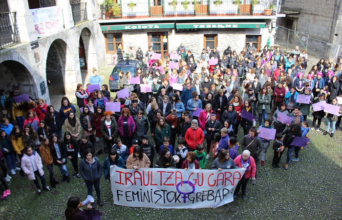 Zestoarrek Feminismotik (H)asteari ekingo diote astelehenean